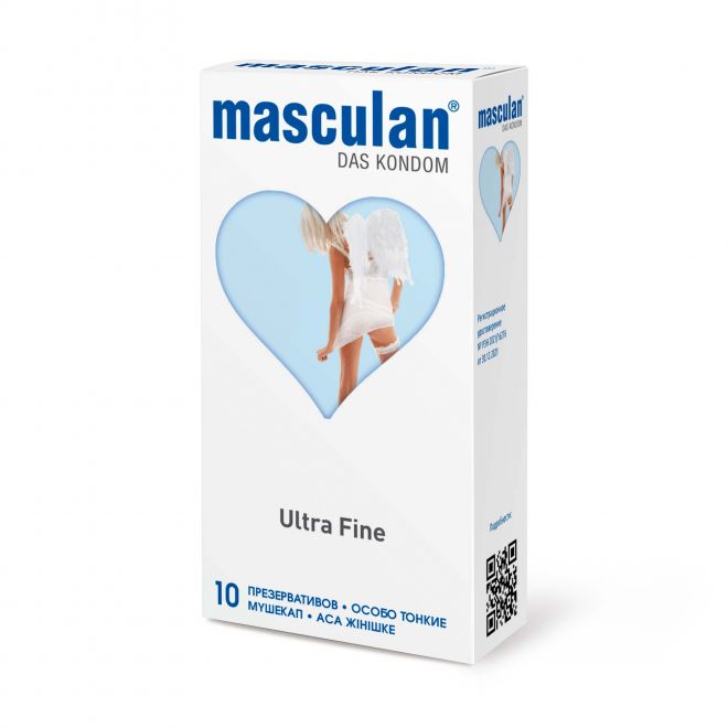 Презервативы Masculan 2 ultra fine № 10 (особо тонкие с обильной смазкой) 10 штук