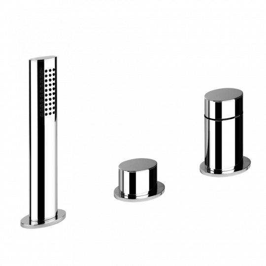 Смеситель для ванны и душа Gessi Ovale 23043 ФОТО