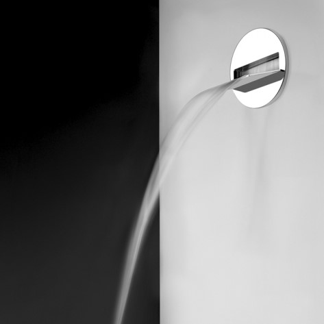 Изображение Круглый душевой каскадный излив Gessi Cascata 39892+39902