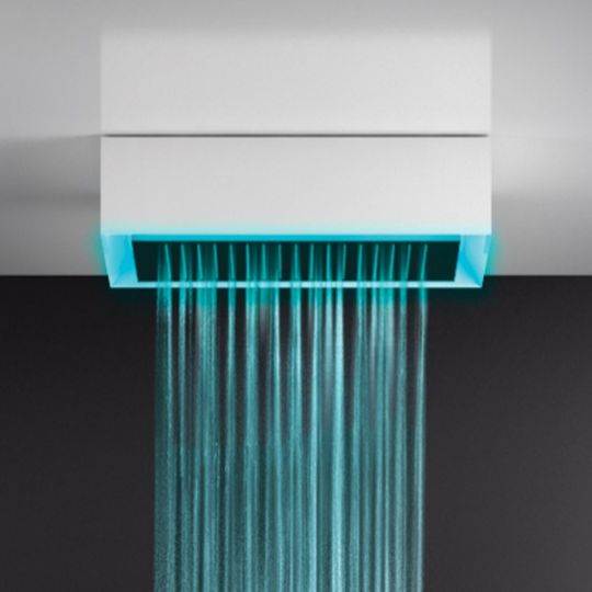 Изображение Тропический душ Gessi Afilo 59,2х39,2 см 57403+57006