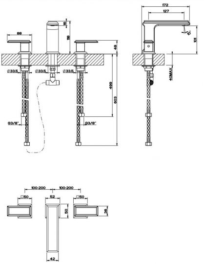 Gessi Eleganza смеситель для раковины 46011 ФОТО