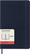 Книжка зап.Moleskine Large Classic ежедневник синий сапфир DHB2012DC3