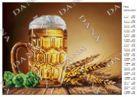 Dana DANA-2481. Пиво схема для вышивки бисером купить оптом в магазине Золотая Игла