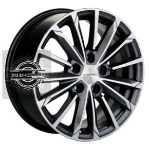 6,5x16/5x112 ET41 D57,1 KHW1611 (Passat) Gray-FP Khomen Wheels