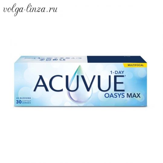 Acuvue Oasys MAX 1-Day MULTIFOCAL, 30 линз