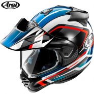 Шлем Arai Tour-X5 Discovery, Бело-красно-синий