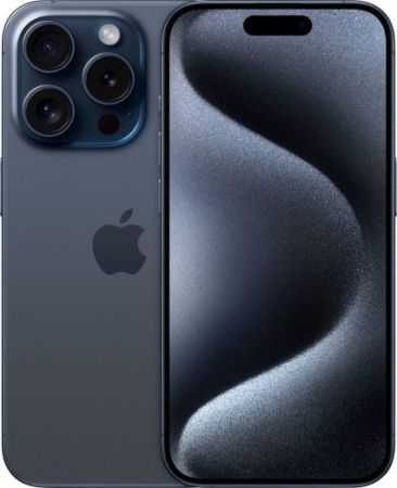 Смартфон Apple iPhone 15 Pro Max 256 ГБ, Dual: nano SIM + eSIM, синий титан [Japan]