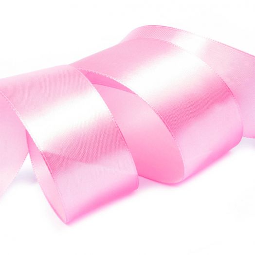 Лента атласная IDEAL цвет 3057 цветочный розовый (ЛА.IDEAL-3057)