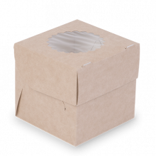 Коробка для маффинов "MUF 1" 100х100х100мм OSQ