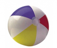 Мяч надувной разноцветный,диаметр 51см,от 3 лет,в пакете