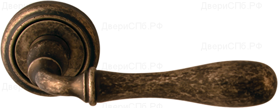 Дверная ручка на розетке 294 V Beta Античная бронза