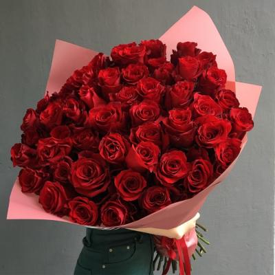 Букет из 51 красной розы Эквадор